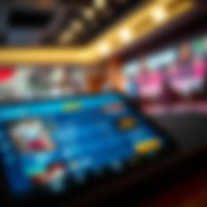 Screenshot of betting features highlighting promotions