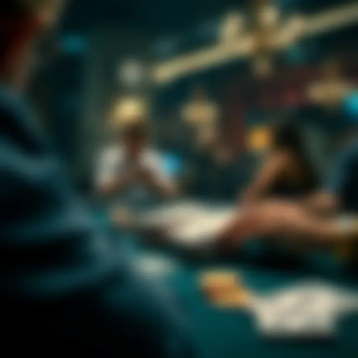 Advanced Poker Strategies An illustration showcasing various poker strategies and tips.