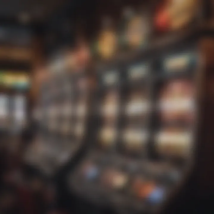 Statistical data showcasing player experiences with slot machines