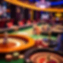 Diverse selection of casino games