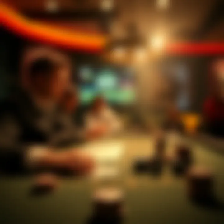 Conceptual illustration of risk assessment in betting