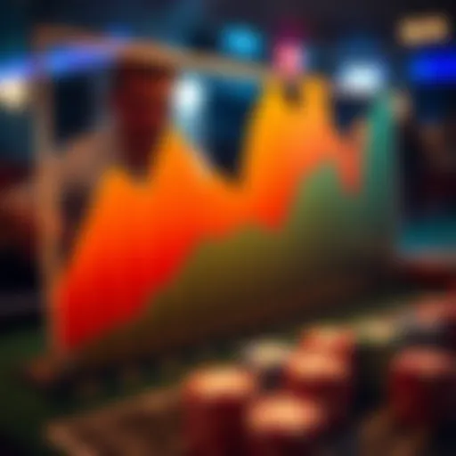 Graph representing successful betting strategies