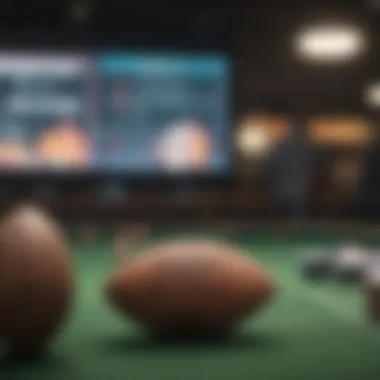 Understanding Betting Trends with Analytics Analytical graph showcasing betting trends