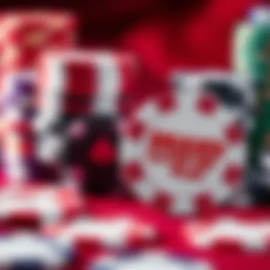 Examples of branding on custom poker chips, enhancing the gaming experience.