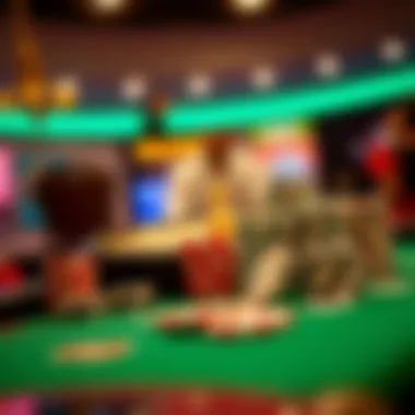 Illustration of various types of casino bonuses