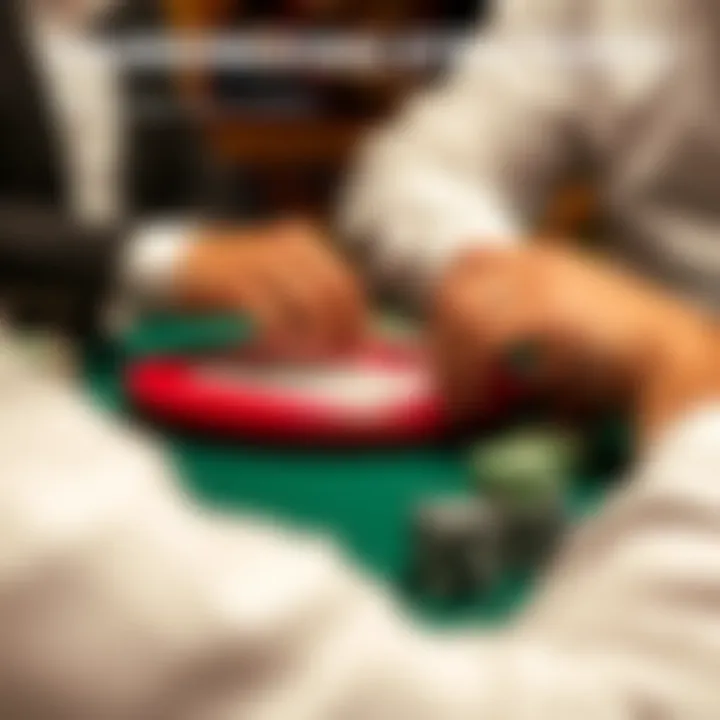 Diagram illustrating advanced poker strategies and tactics