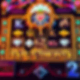 Intricate design of the Double Da Vinci Diamonds slot game interface
