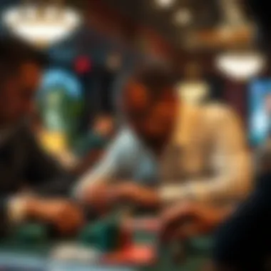 Strategic gameplay decisions highlighted in poker scenario