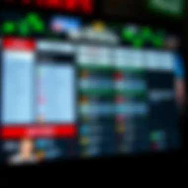 Variety of betting options available on the app