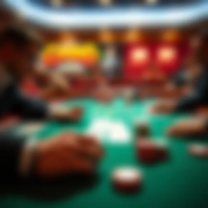 Calculated strategies for card games on display