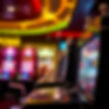 Exciting gameplay of a free casino slot machine