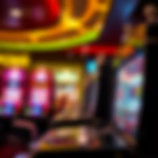 Exciting gameplay of a free casino slot machine