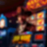 Iconic slot machine featuring John Wayne