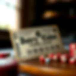 Historic lottery ticket from Georgia showcasing original designs