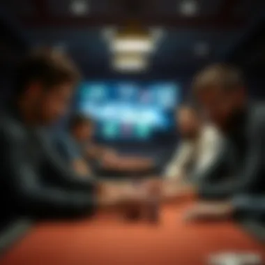 Strategic gameplay discussion among friends