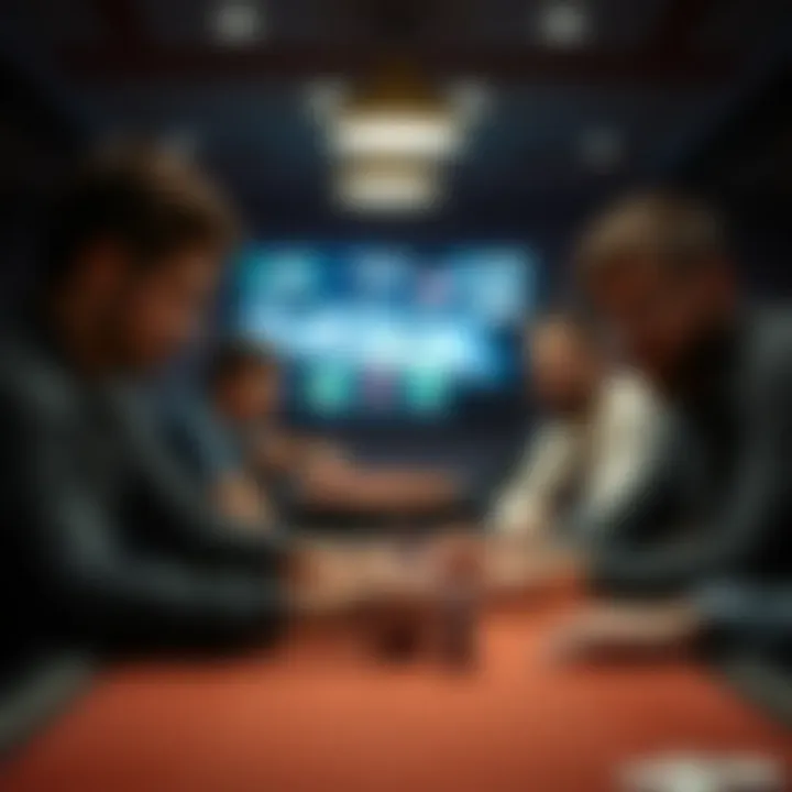 Strategic gameplay discussion among friends