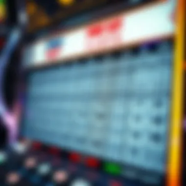 Detailed pay table of a penny slot