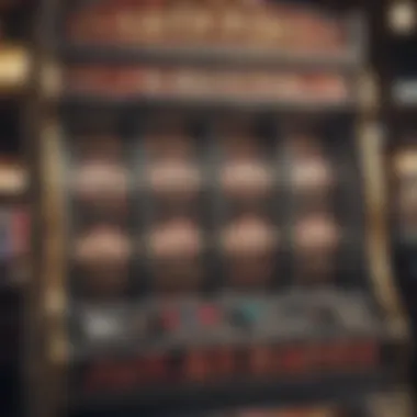 Close-up of a winning slot machine display showcasing a jackpot