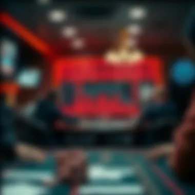 Charts and data illustrating poker lodge business models