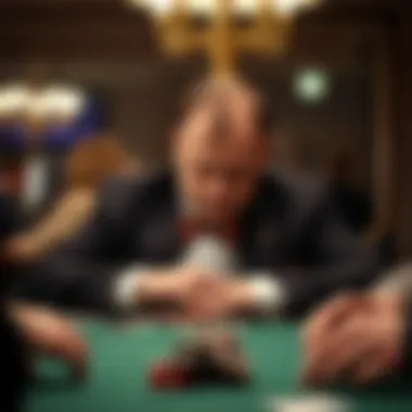 Psychological dynamics in poker playing