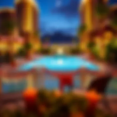 Golden Nugget Pool Area Relaxing pool area with scenic views and resort-style amenities