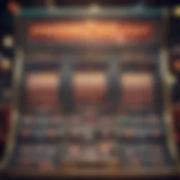 Vibrant display of hot hit casino slots