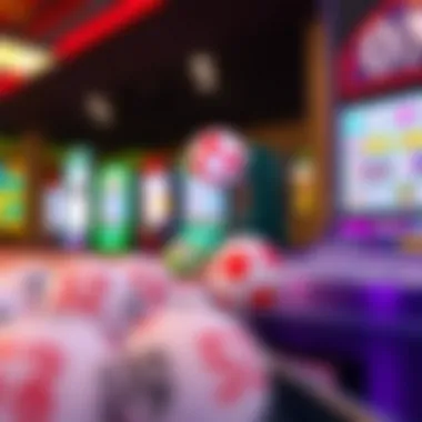 Visual representation of various lottery games available