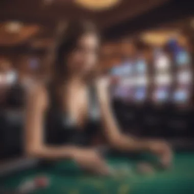 Visual representation of advanced gaming technology in online casinos