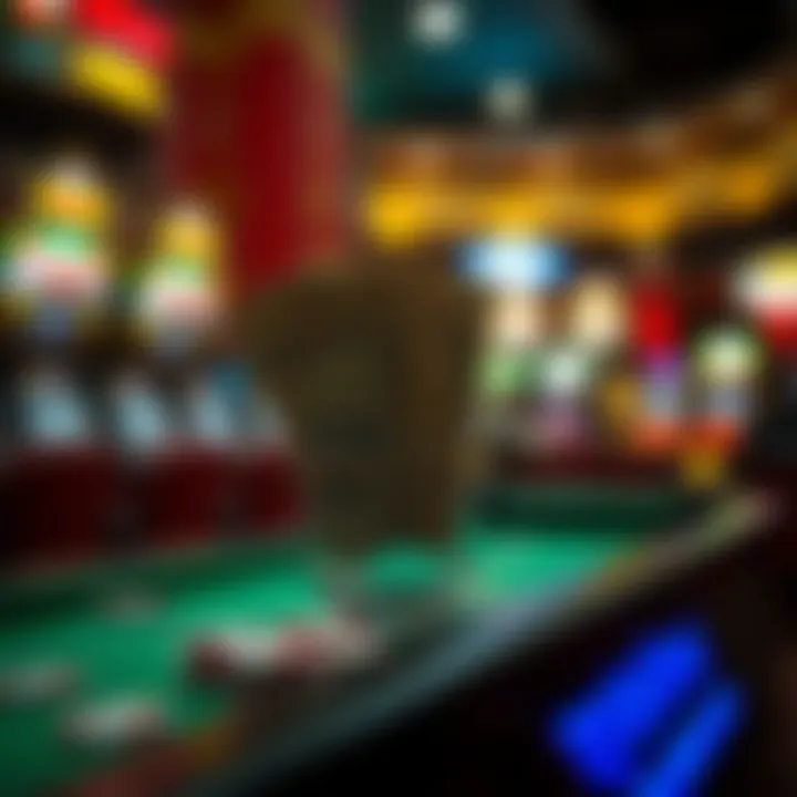 Visual representation of cash rewards from gaming