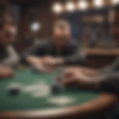 A collection of popular offline poker game titles arranged creatively