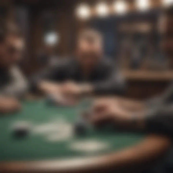 A collection of popular offline poker game titles arranged creatively