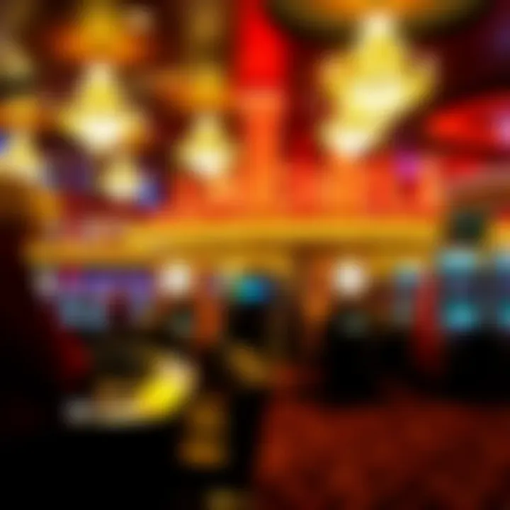 Historical display highlighting the evolution of the casino