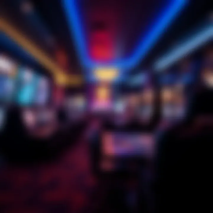 A modern gaming area in a smoke-free casino