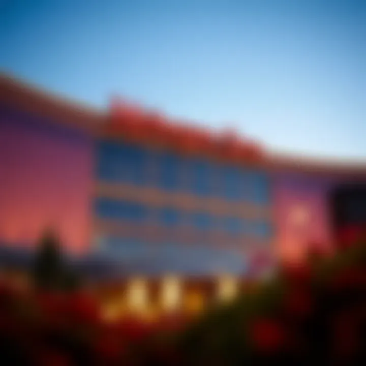 Exterior view of Mohegan Sun Poconos showcasing its architectural elegance