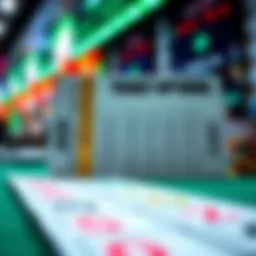 Illustration depicting various lottery ticket options