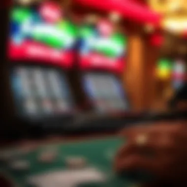 Graph showing impact of app on gambling behavior