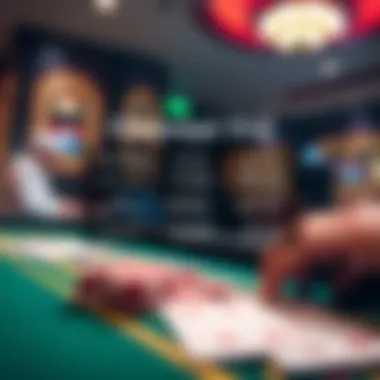 Illustration of betting options in Mississippi Stud