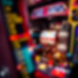 A detailed look at the interior mechanics of a Quick Hit slot machine.