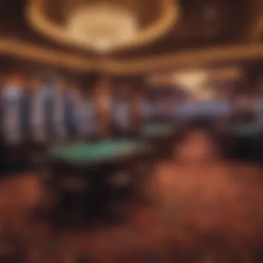 Vibrant Gaming Experience at Rincon Casino Dazzling gaming floor filled with excitement and vibrant lights