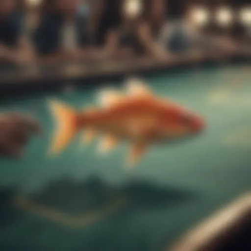 Dynamic gameplay at a fish table