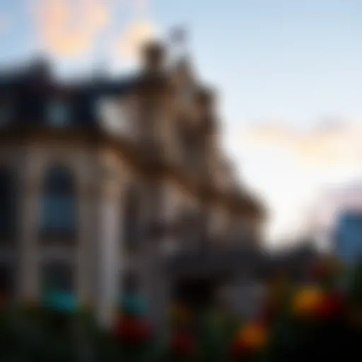 A historical casino building showcasing vintage architecture