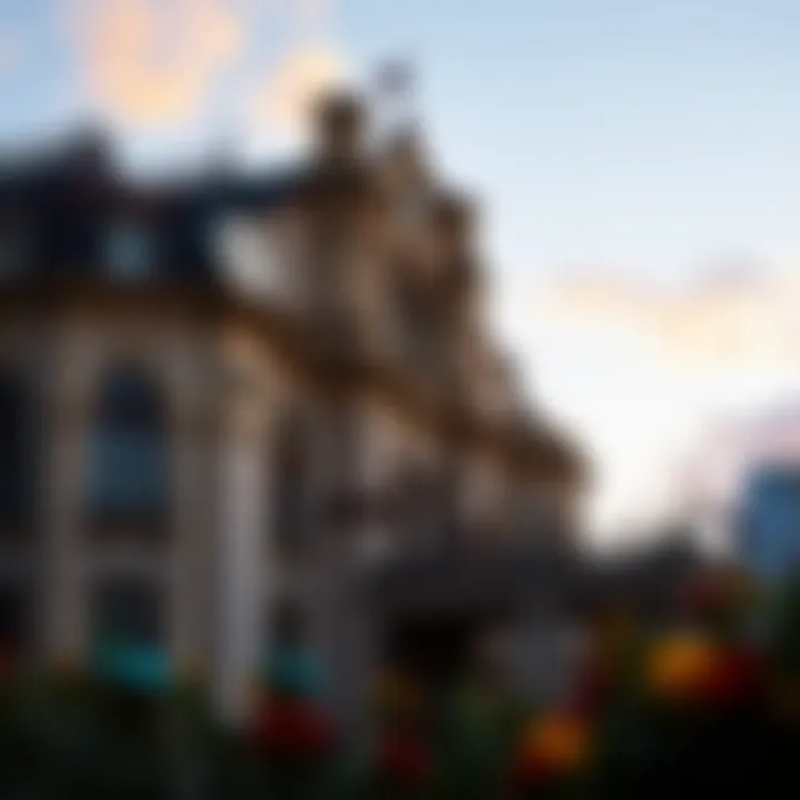 A historical casino building showcasing vintage architecture