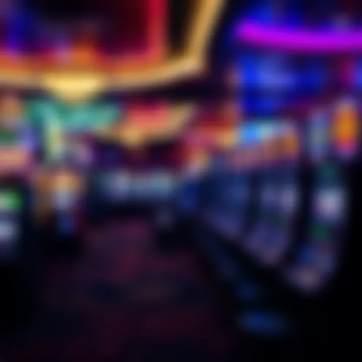 Dynamic Gaming Floor at Tropicana Interior of the gaming floor filled with a variety of slot machines