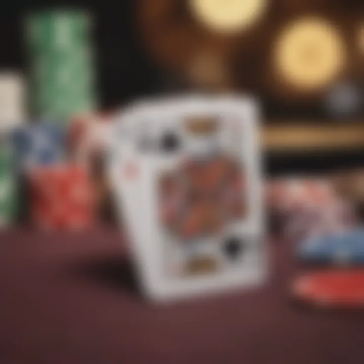 Visual representation of blackjack game variations