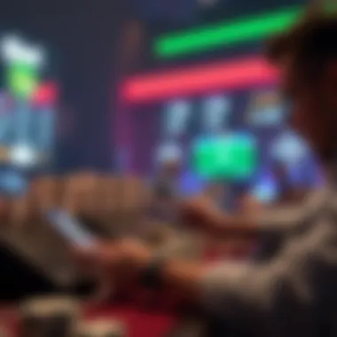 Visual representation of the evolution of betting apps