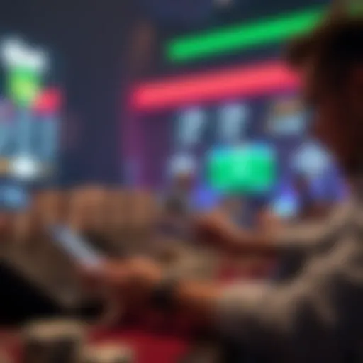 Visual representation of the evolution of betting apps