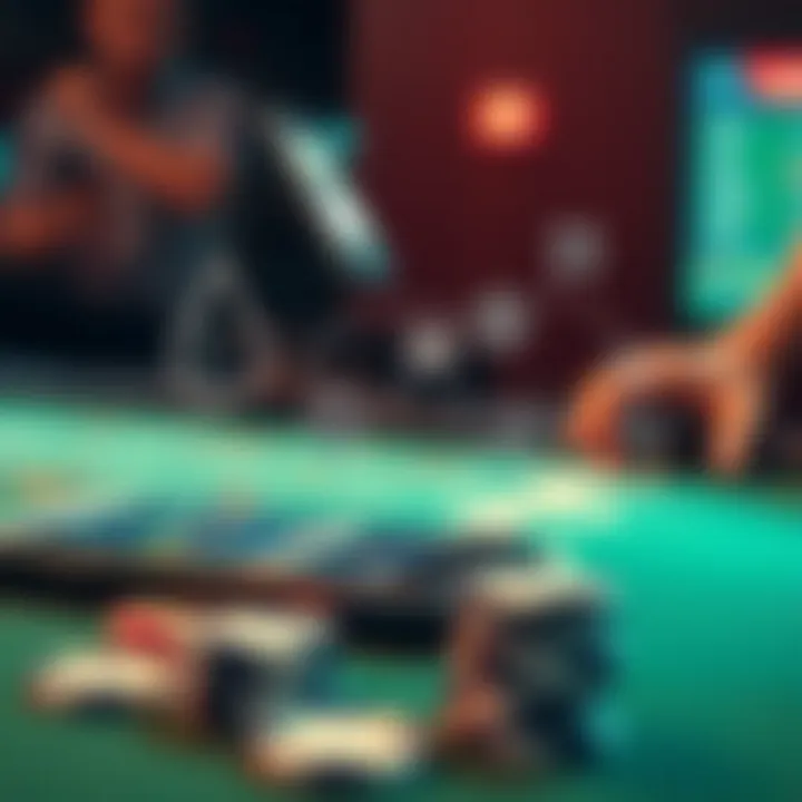 A conceptual diagram of betting app features