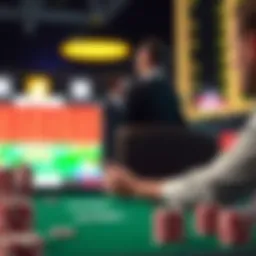 Visual representation of parlay betting mechanics