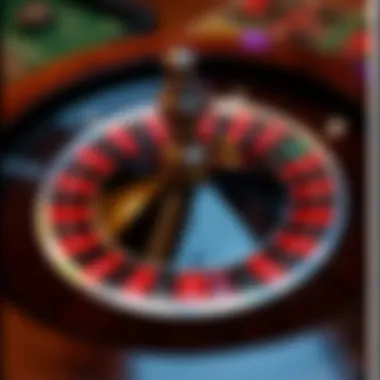 Varieties of Bets on the Roulette Wheel Roulette wheel showcasing various bet types