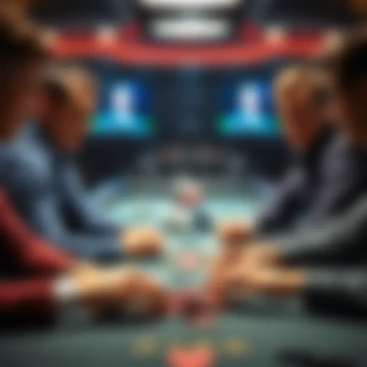 Psychological aspects of poker players in a competitive environment